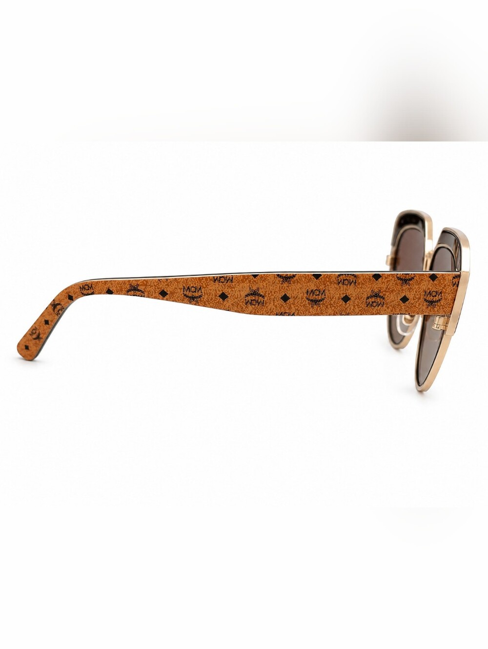 MCM Cognac Monogram Sunglasses - Picture 4 of 9